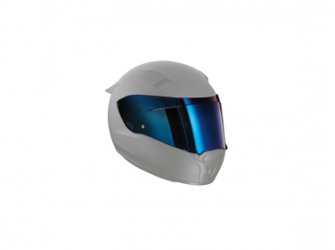 BMW Race helmet visor blue...