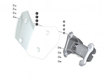 BMW Windschild Klar L216MM...